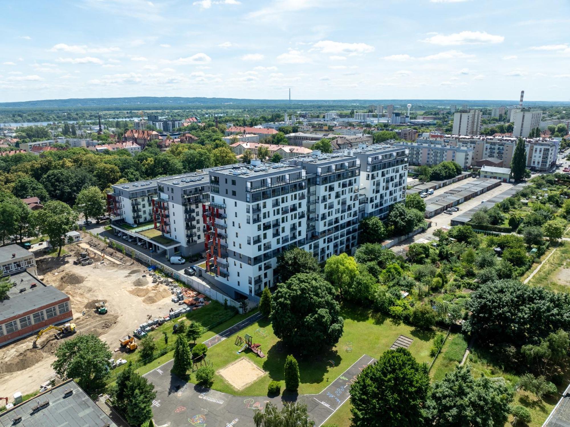 Golden Park Aparthotel 什切青 外观 照片